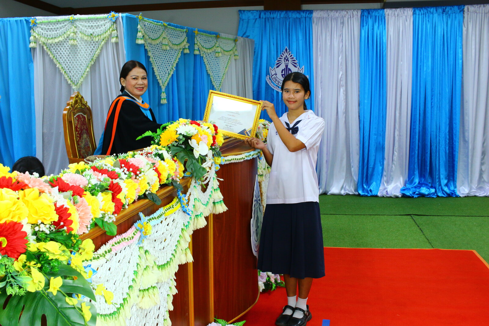 Certificate ceremony